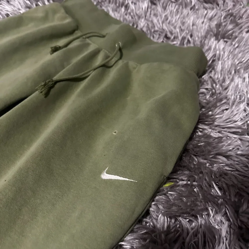 Nike Sportswear Phoenix Fleece Matching Set Alligator Green Medium - Picture 15 of 16